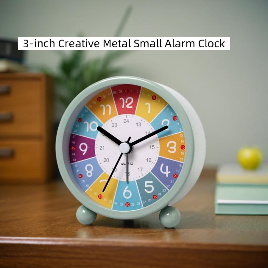 Early Learning Desktop Alarm Clock Wake Up Alarm Clock Living Room Bedroom Silent Desktop Clock Desktop Clock