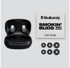 Skullcandy Smokin' Buds 360 Wireless In-ear Bluetooth Headphones, IPX4, 20h, Bone (S2SPW-T001) White
