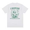 2025Gluten I Refuse To Tolerate Meme Panda T Shirt Men Women Retro Aesthetic Fashion T-shirts Casual Cotton Oversized T-Shirt