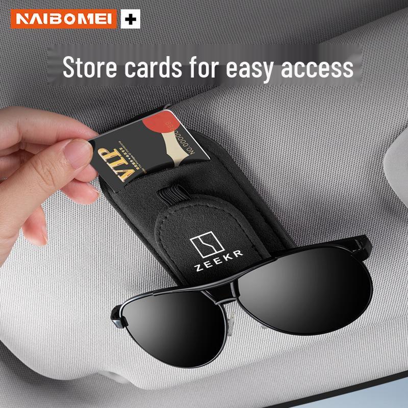 Zeekr 001/X/009 Multi-Functional Sun Visor Sunglasses Holder