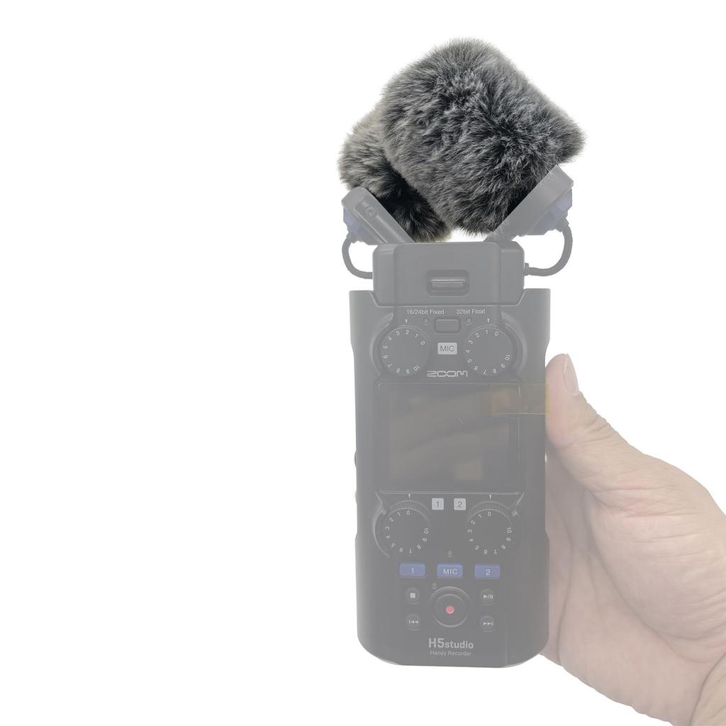 Reusable Waterproof Mic Cover Features Quick Detach Designs Interviews Microphones Windjammers Upgrades for ZOOM H5STUDIO