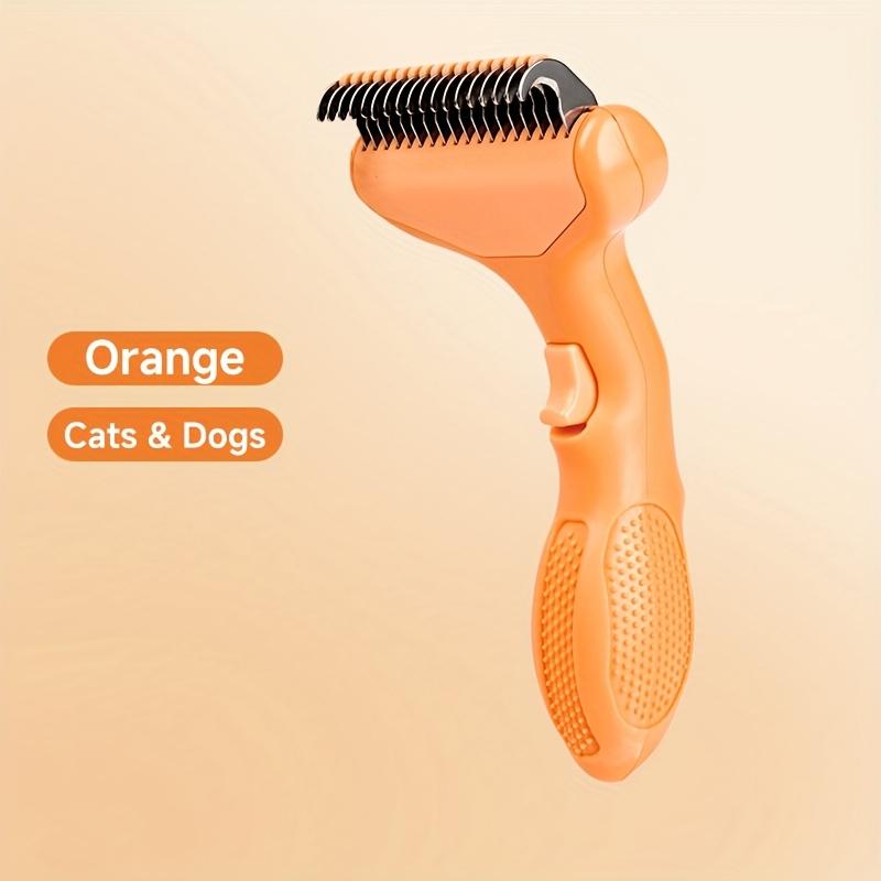 Undercoat Rake for Dogs & Cats, Deshedding Brush for Long haired Pets, Cat Undercoat Brush&Deshedding Tool for Grooming