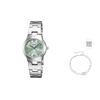 Women's Green Watch LTP-1241D-3A