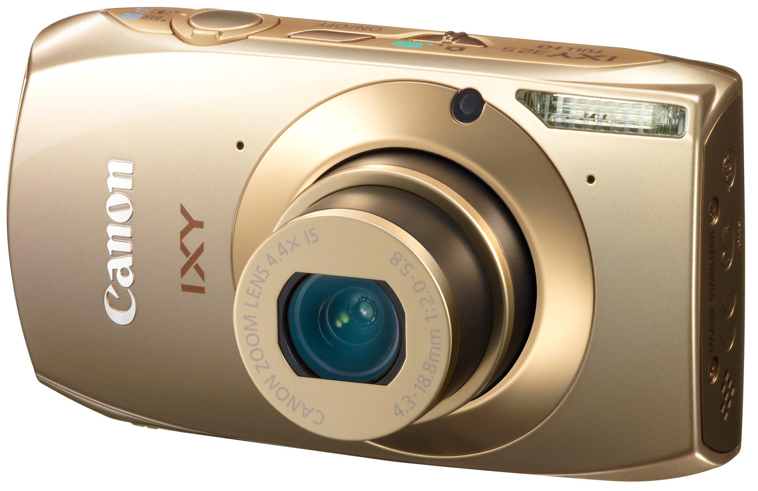 

Canon Digital Camera IXY32 Gold Optical Wide Touch Full HD Video IXY32S(GL) 12.1 Megapixels, 4.4x Zoom, 3.2-inch Panel, золотий