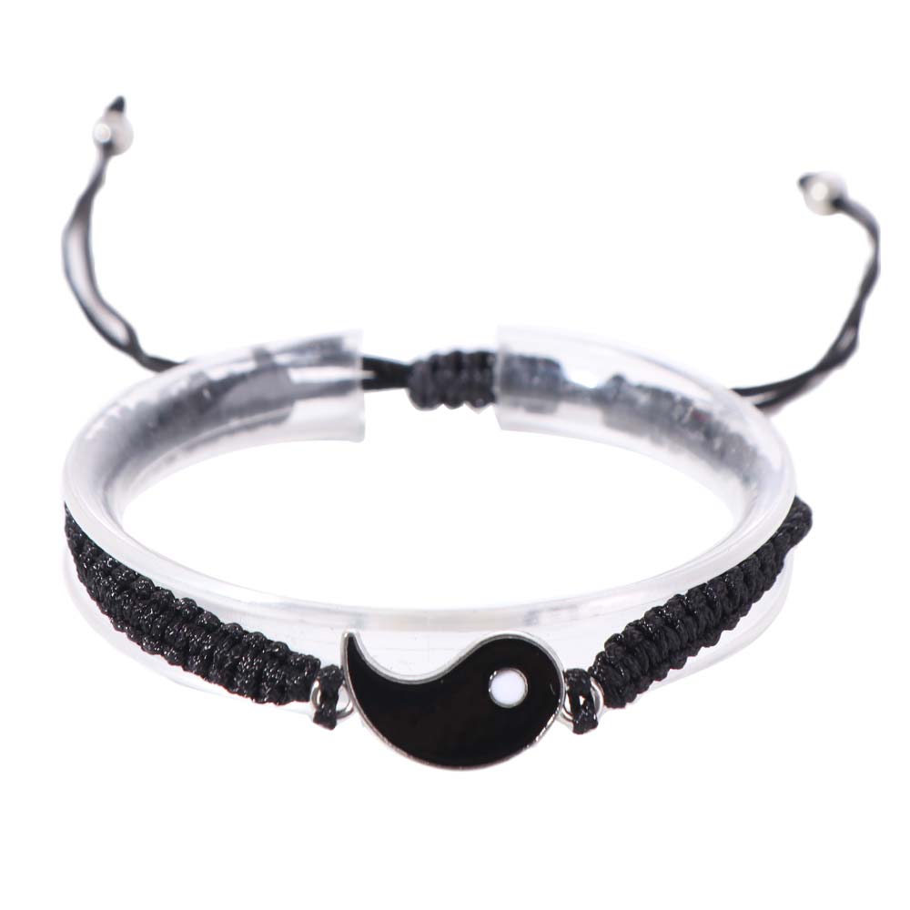 1 Pair Yin and Yang Taichi Friend Bracelet Bagua Taichi Hand Rope Taichi Bracelets  Men Women