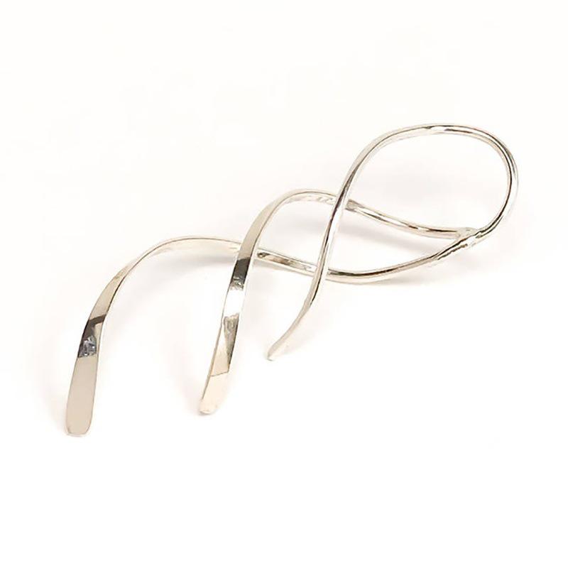 Hai Rao 2023 Spiral Crystal Earrings - Exquisite Women's Fashion Holiday Accessory