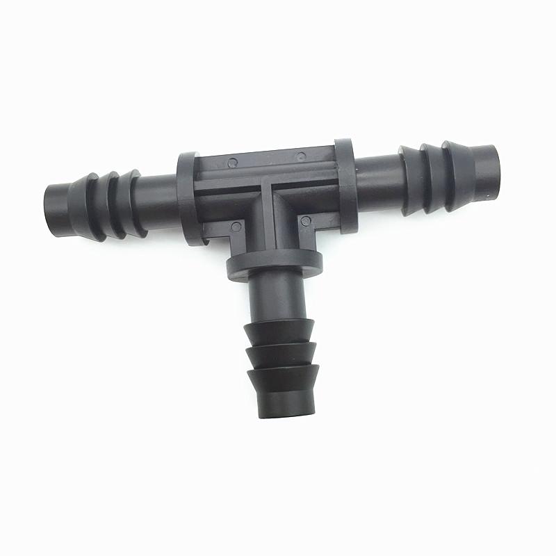 10 Pcs Hose Nozzle Tee Fitting For Garden Hose 8/11 Mm Irrigated Agriculture And Industrial Cooling Systems The Hose Adapter