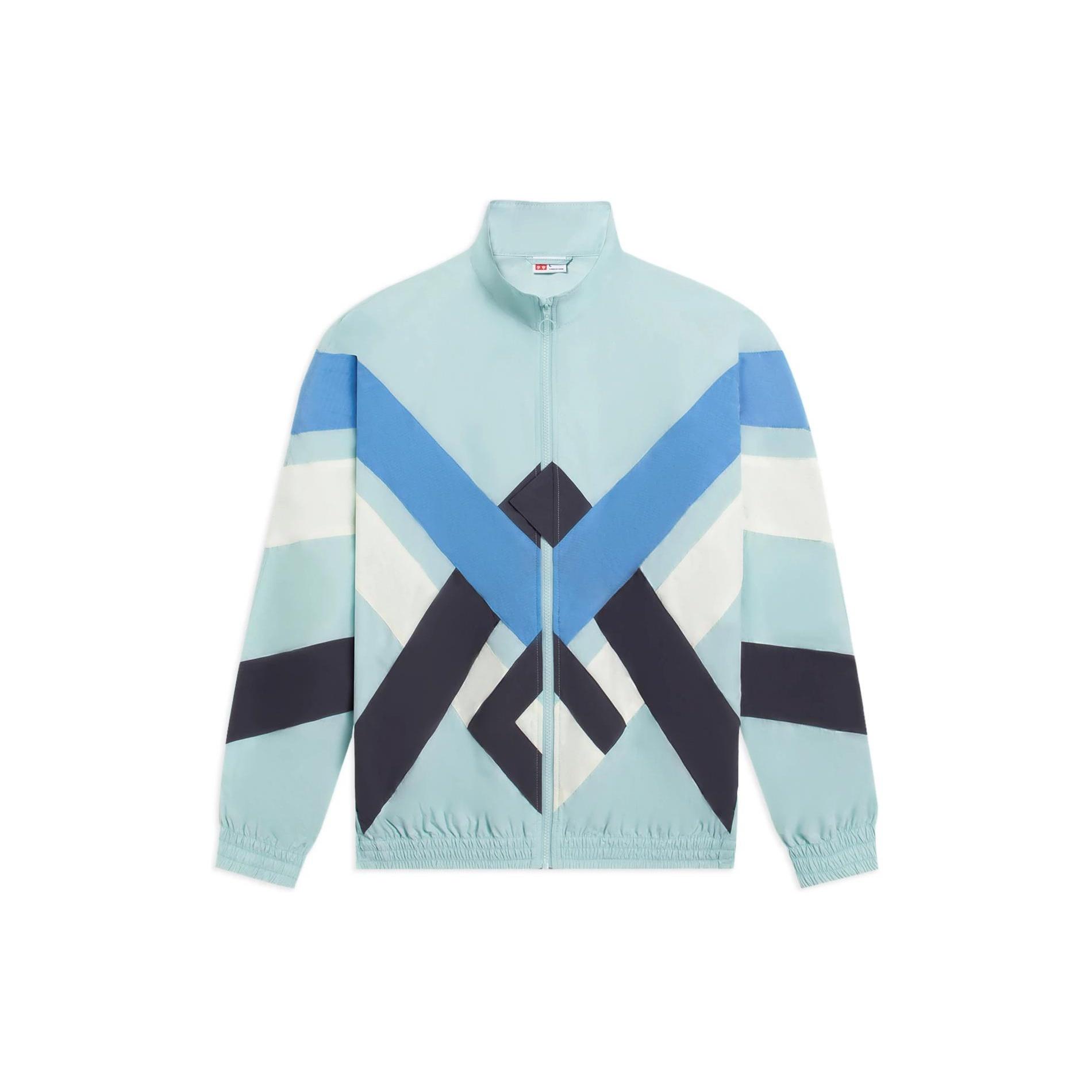 Li-Ning Classic Color Block Jacket Blue White Balck Men s AFDSB39-2 XL