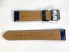 SEIKO RS01C20NY 20mm leather calfskin crocodile navy watch, strap, embossed, blue