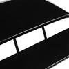 Aramox ABS Carbon Fiber Hood Scoop Cover, Universal Car Bonnet Vent, Glossy Black, for Automobile Modification