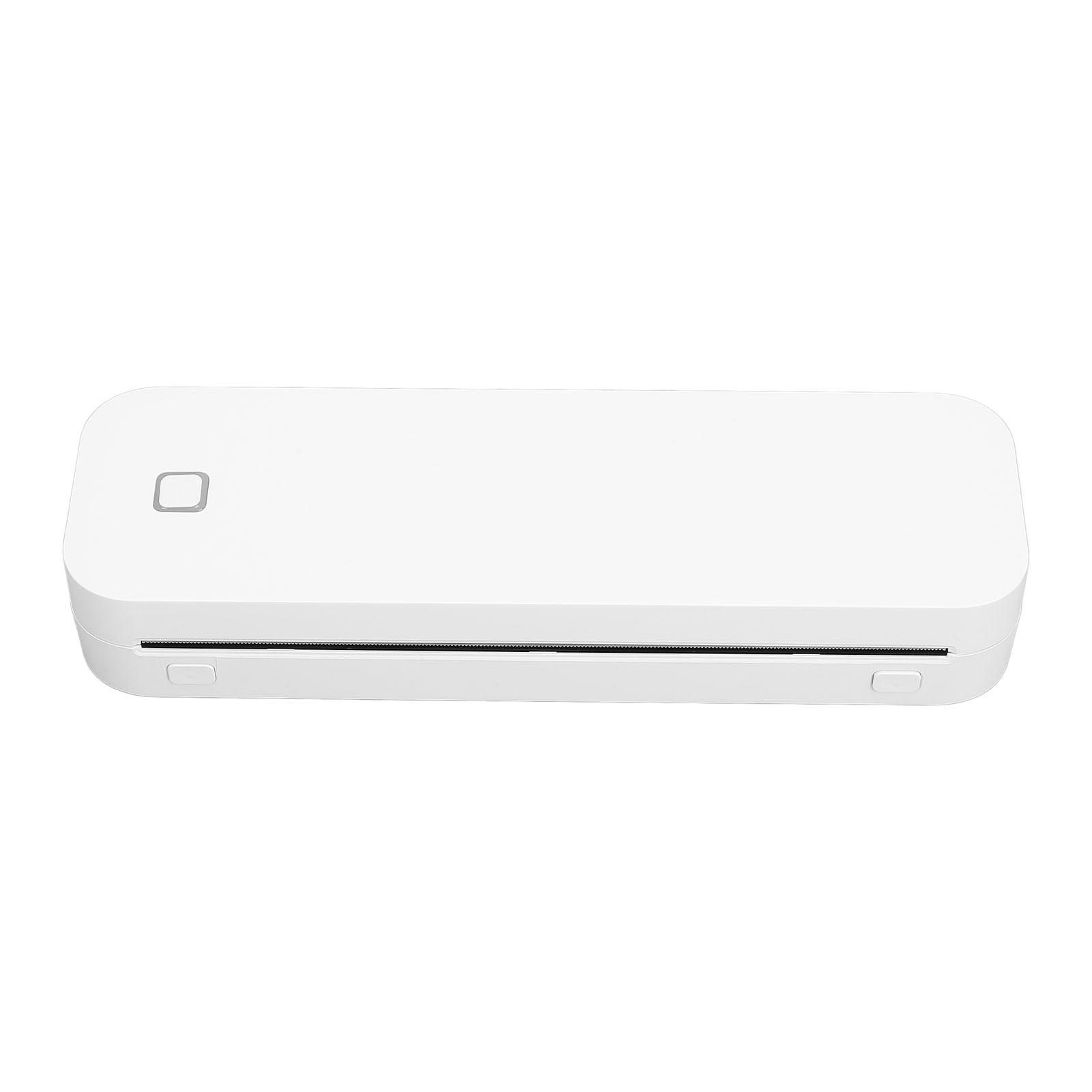 D80 Bluetooth трафаретный принтер для татуировки портативный без чернил перезаряжаемый 2600 мАч беспроводной термотату белый