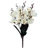 Flexible and Real Touch Artificial Magnolia Bouquet for Custom Floral Display