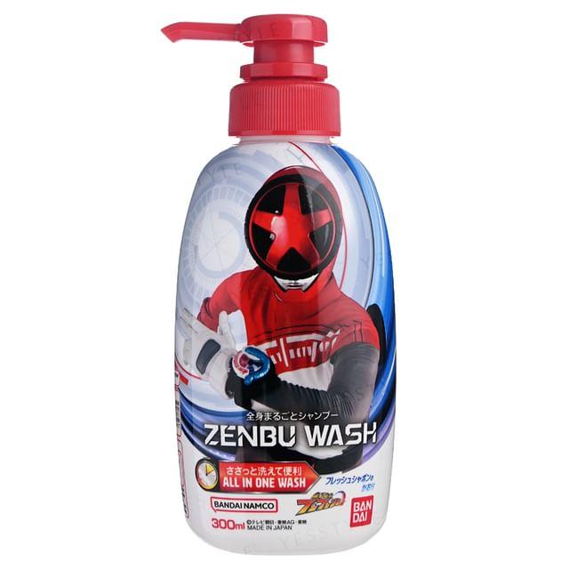 Bandai - Zenbu Wash Bakuage Sentai BoonBoomger Универсальный шампунь 300ml