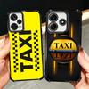 NYC Gelbe Taxi-Cabriolets Weiche Handyhülle Für Xiaomi Redmi Note 14 15 Pro Plus 13 12 11S 11T 5G 10 9S 9 Galvanisiert Anti-Fall Fundas