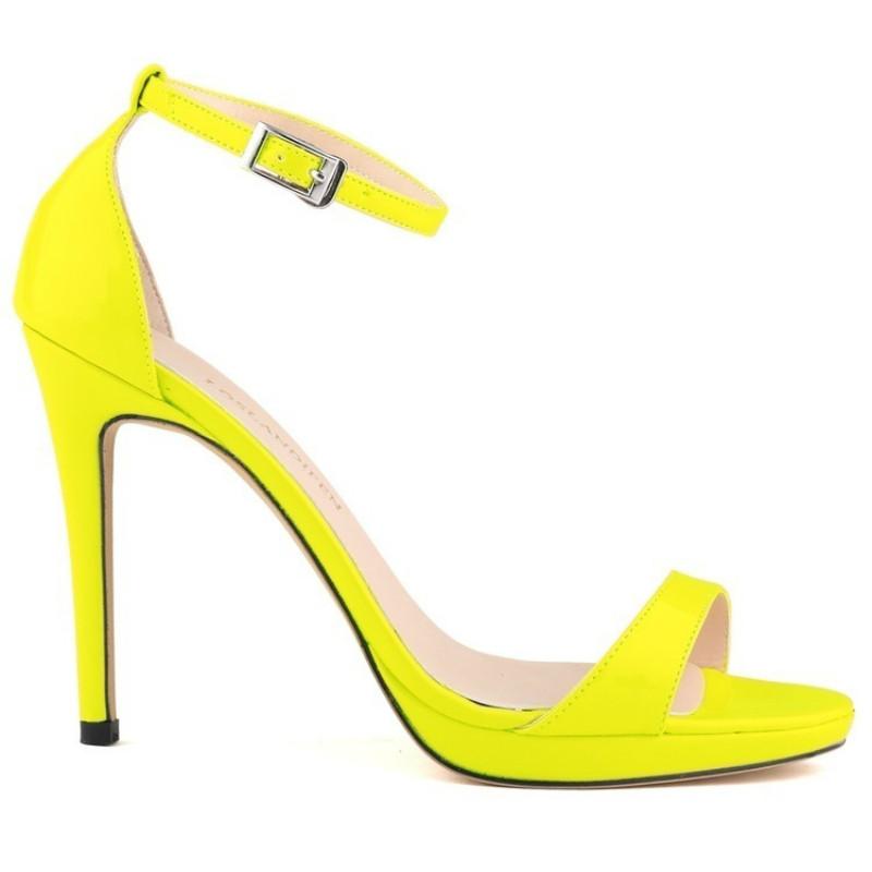 New Fashion Women Sandals 11cm Sexy High Heel Platform Buckle Strap Sandal Thin Heels Classics Casual Serpentine Women Shoes Shoe