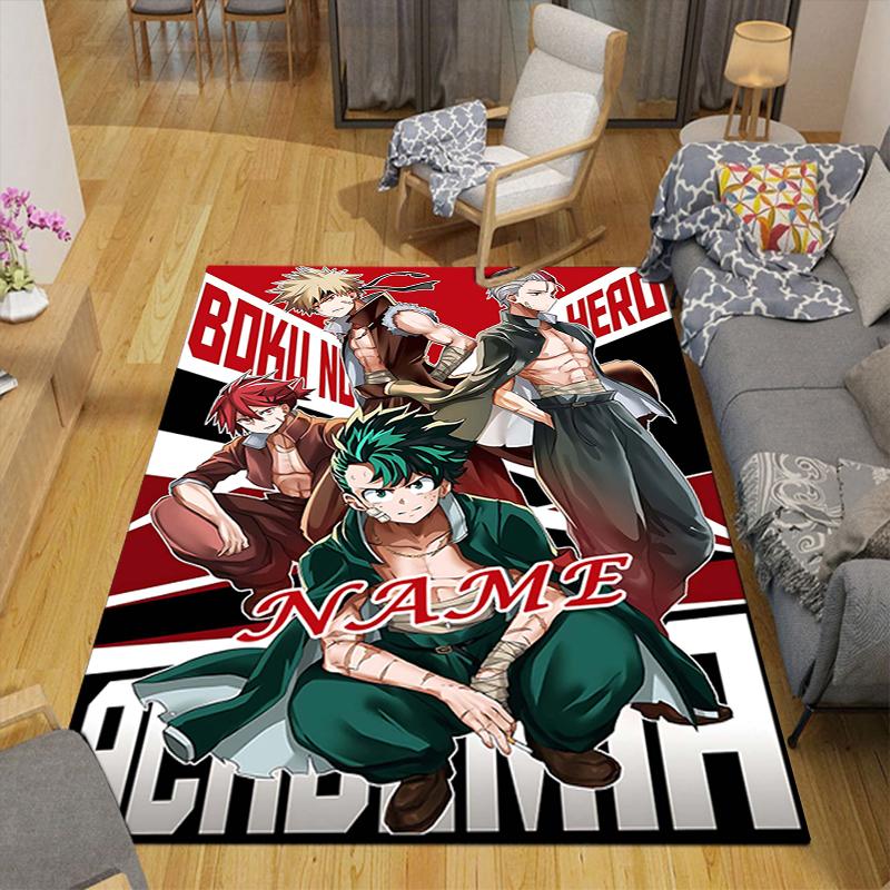 Custom 1Pc Heroic Battle Unleashed Rug Office Carpet Indoor Outdoor Entrance Doormat Nonslip Soft And Comfortable Living Room D2915123
