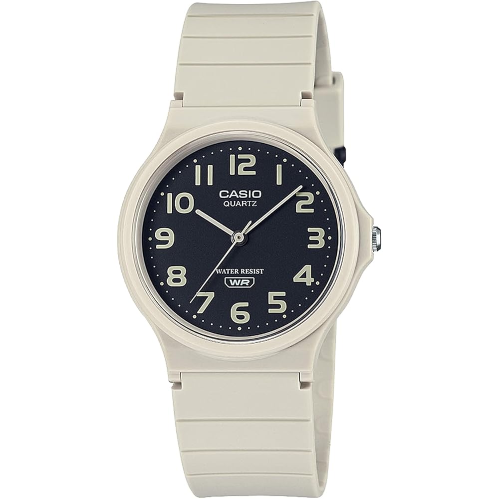 Casio MQ-24UC-8BJF Standard Unisex Watch Ivory Color Analog Design