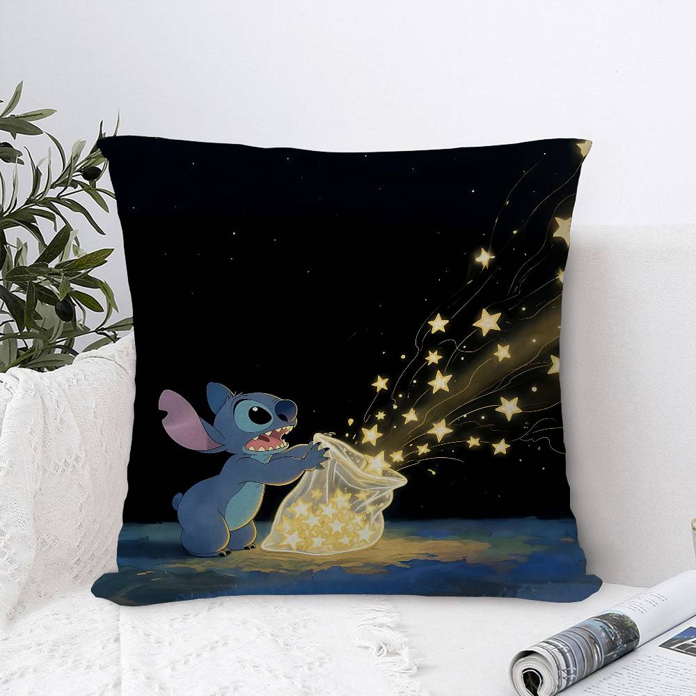 Cute SStitchs Personalized Pillow Cover Kids Bedroom Wild Party Decor Pillowcase kid Birthday shower Gift