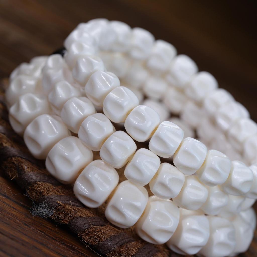 Authentic Antler Carving Wrap-Around Bracelet for Couples