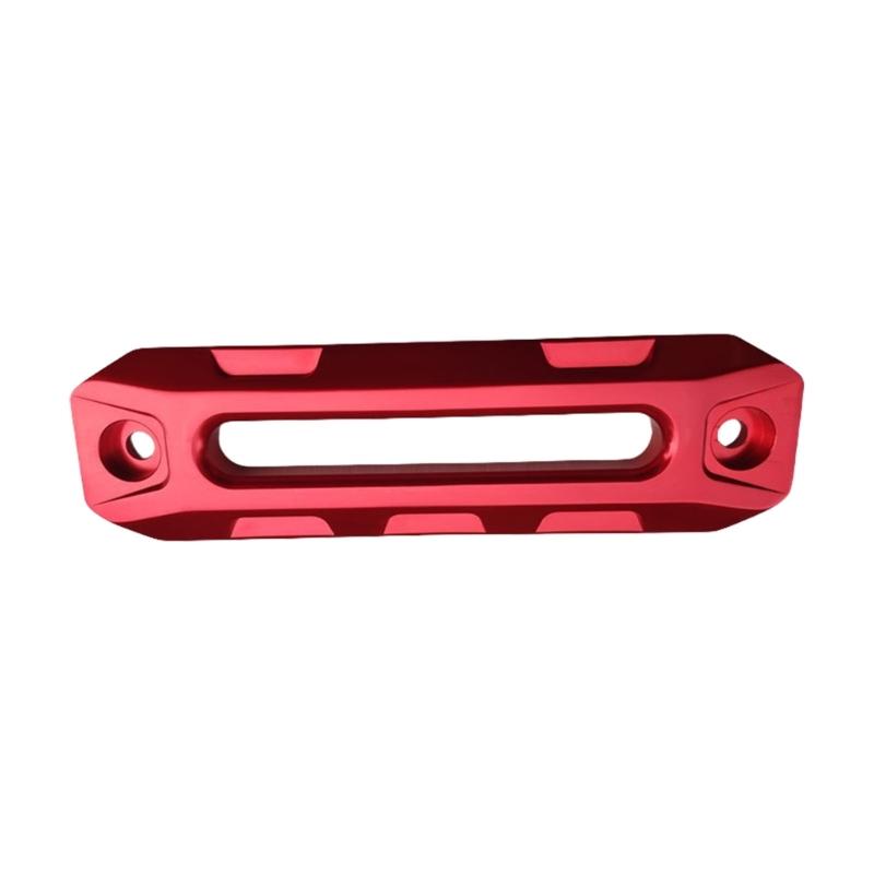 High Strength 10inch Aluminum Hawse Fairlead for Smooth Operation of Synthetic Winch Rope Reliable Offroading Recovery