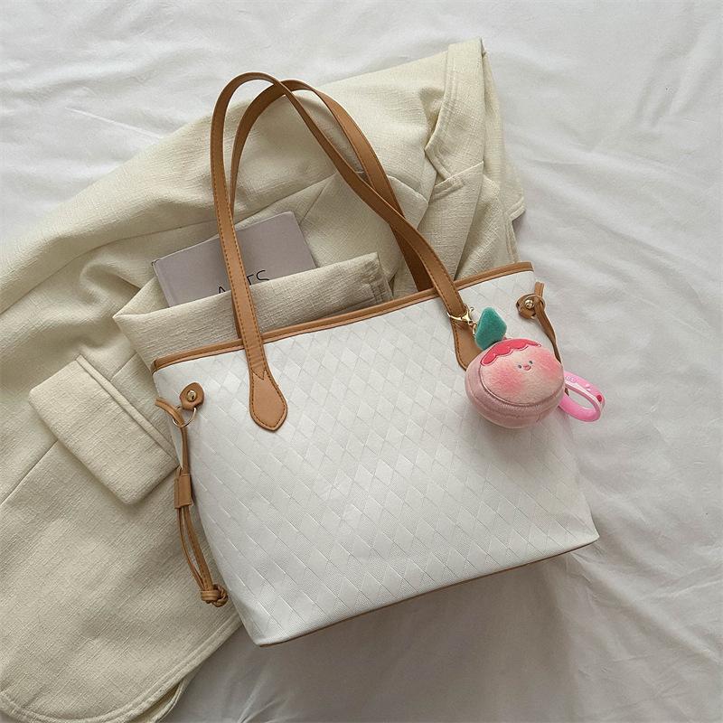 Commuting Fashion, Simple and Elegant, Work Commuting Bag, Women's Handbag, Large-capacity Single-shoulder Tote Bag