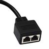 Cable RJ45 Ethernet RJ45 1 Male to 2 Female Lan Network Extension Gigabit Ethernet Splitter