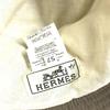 HERMES Zip up hat hat bucket hat bob hat hat cotton khaki