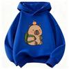 Kawaii Capybara Kids Hoodie: Cute Spring Sweatshirt for Boys & Girls
