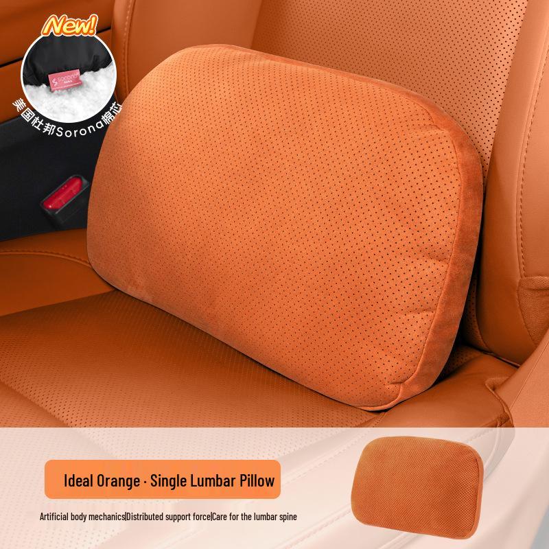 Ideal Car Headrest: i6i8/L6L7L8L9 MEGA Neck and Lumbar Support Cushion