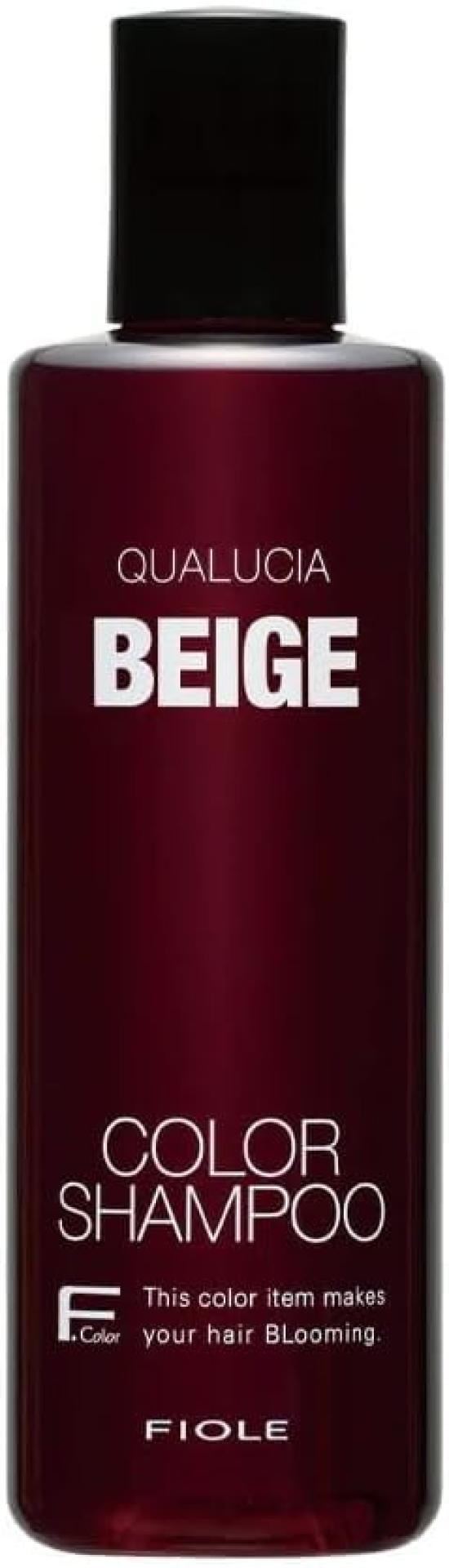 

Fiole Qualcia Color Shampoo 250ml Beige Damage Care Ingredients