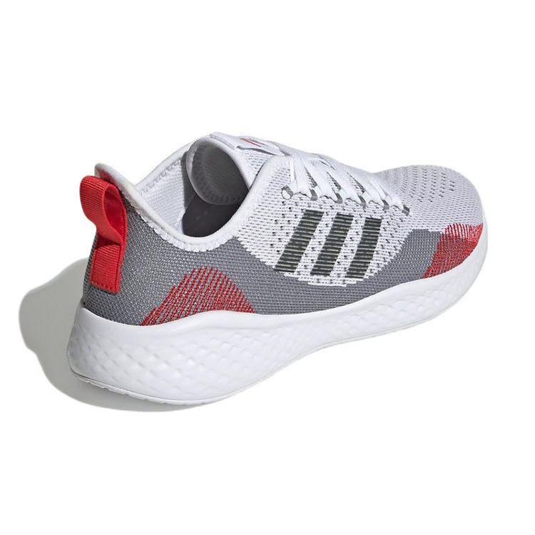 Adidas Fluidflow 2.0 White Red Men Sneakers Footwear-White Grey-Six Grey-Three GW1902