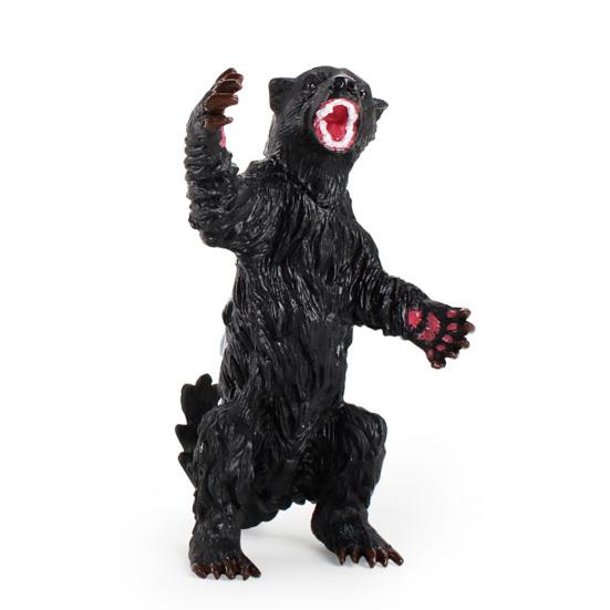 Honey Badger Figurine Realistic Simulation Wild Animal PVC Miniature Honey Badger Educational Toy for Kids