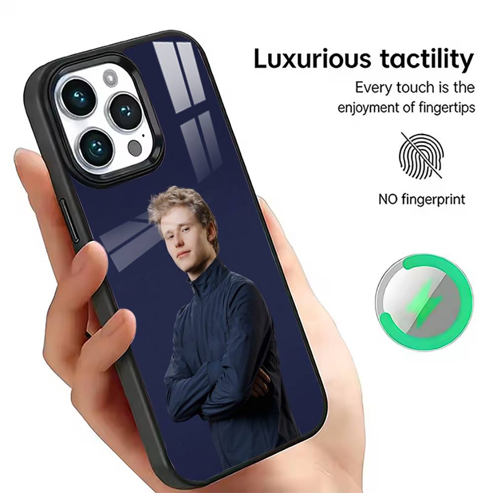 

Figure Skaters I-Ilia Malinin Phone Case For iPhone17,16,15,14,13,12,11 Plus,Pro Magnetic with Magsafe Wireless Charging iPhone14