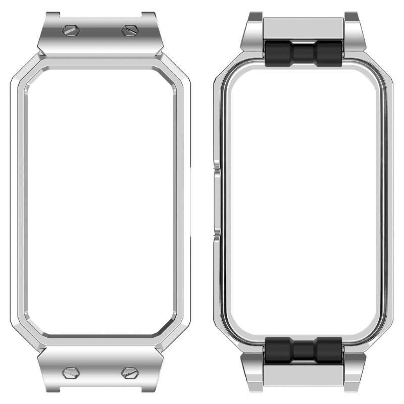 Steel Case Protective Frame Watch Face Cover Smartwatch Accessory for Men Women for Band 10 9 8