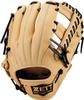 ZETT Soft Steer Baseball Pastel Brown X Black Size 4 Glove, All-Around, Left-Handed Throw, (3219), (BRGB35520F)