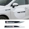 2pc Car Styling Side Fender Body Knife Emblem Stickers Decoration For Nissan Nismo Juke Note Versa Almera X-Trail Xterra Qashqai
