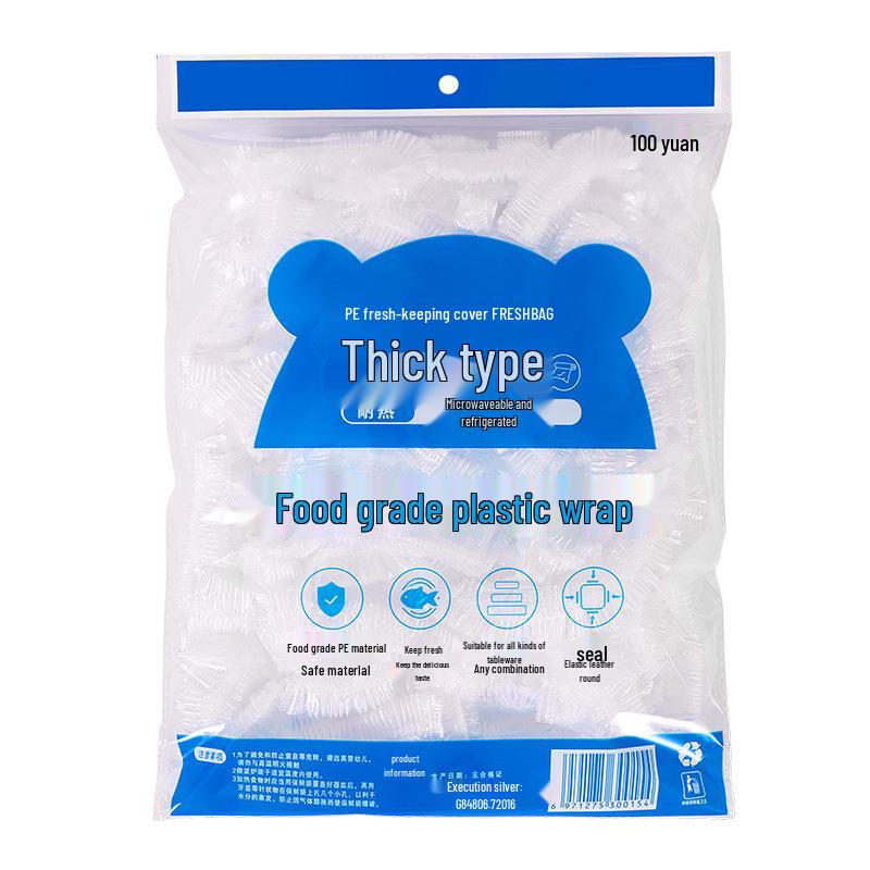 

Disposable Cling Film and Shower Cap Organizer Box for Kitchen Storage