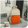 Small backpack men's and women's outdoor lightweight multi-purpose sports cycling backpack fashion contrasting color tablet casual breast bag