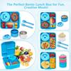 Kid's Lunch Boxes Microwave Oven Bento Box for Teenagers and Workers At School, Canteen, Back School