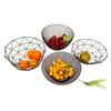Multi-sizes Sundries Oragnization Plate Black Gold Vegetable Storage Bowls Kitchen Tool  Kitchen