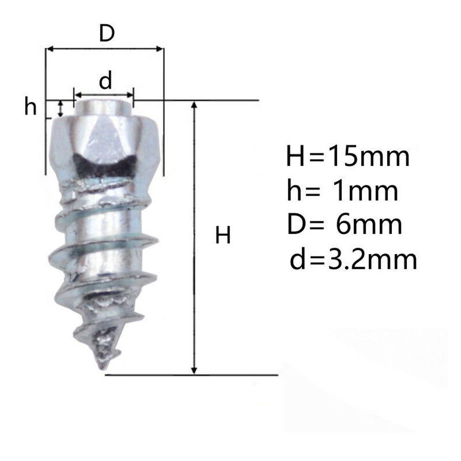 Winter Wheel Car Tires Studs Screw Snow Spikes Wheel Tyre Snow Chains Studs For Shoes ATV Car Motorcycle Tire Nail electric Gun Tool