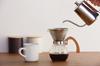 Maebata Brew Coffee Drip Pot with Stainless Narrow 51643 Lid, Steel, Silver, 630ml, Mouth,