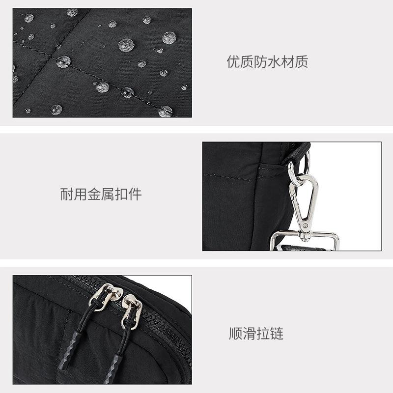 Shoulder bag for women nylon waterproof outdoor small crossbody bag