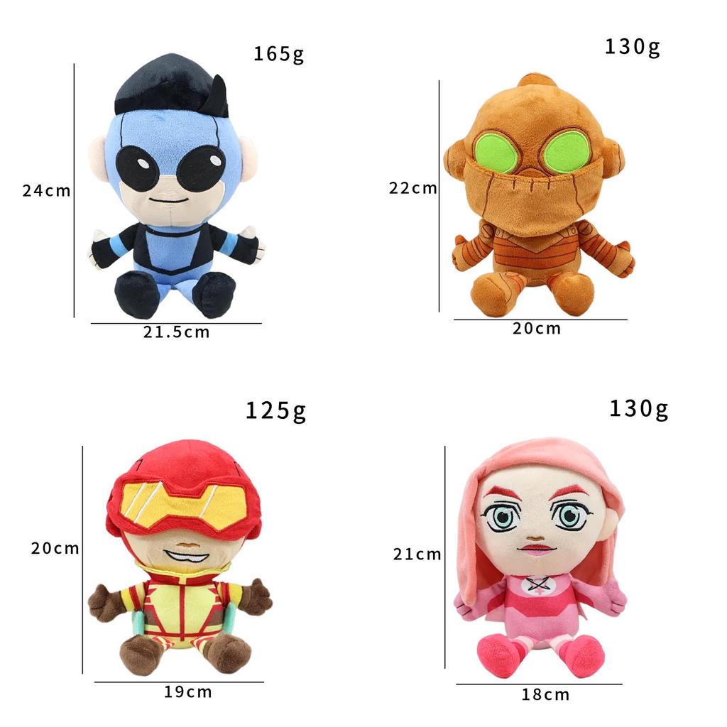 Invincible Plush Toy Cartoon Character Stuffed Doll Gift For Fans