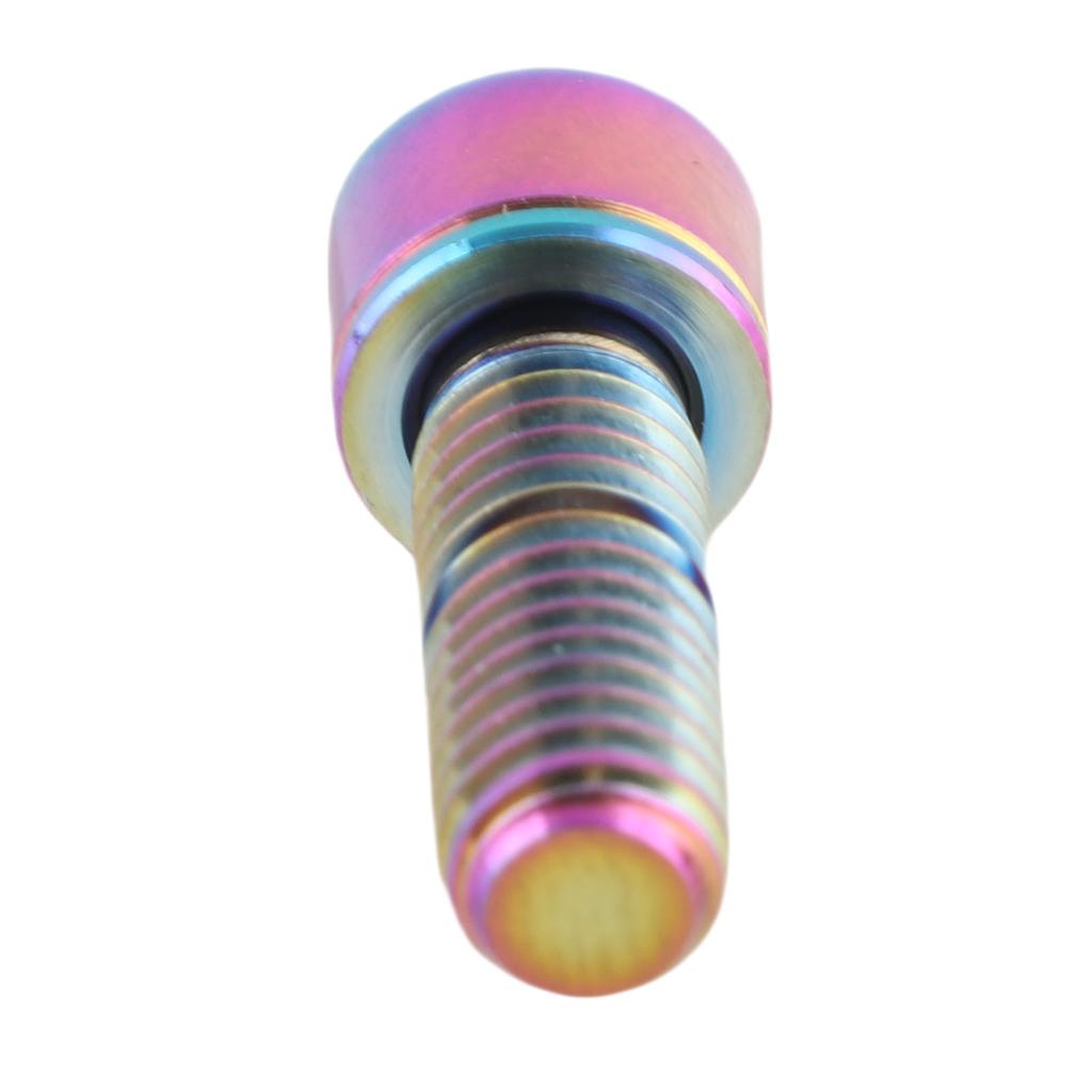 New Titanium Alloy Titanium Tapered Head Bolt Screw With Washer For Mountain Bicycle