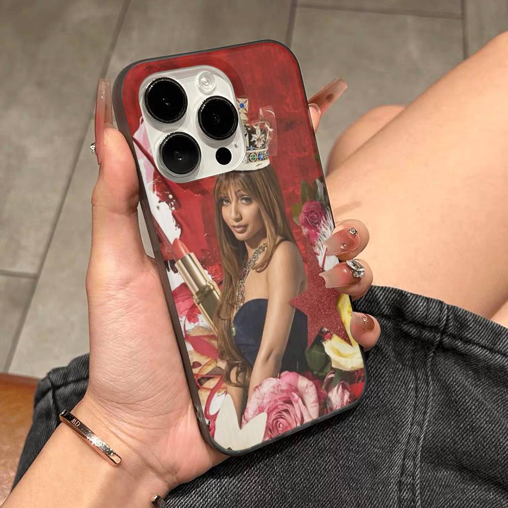 

Singer P-Pinkpantheress Soft Corrugated Phone Case For IPhone 11 12 13 14 15 16 17 Pro Max Plus Pro Shockproof Cover iPhone 14 plus