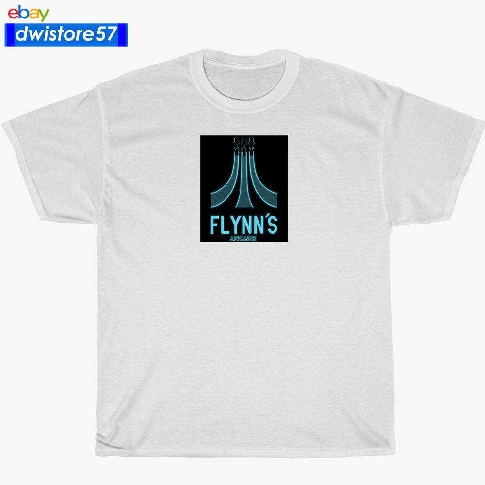 New Shirt Flynn s Arcade Logo Navy/White/Gre wbr/ y Men s T-Shirt S-5XL Unisex T-Shirt XXL