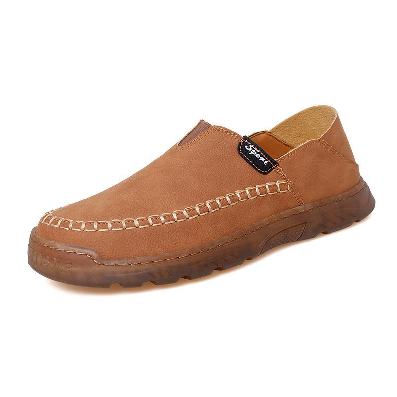Men s Plus Size 99806 Moccasins - New British Casual Slip-On Loafers 45