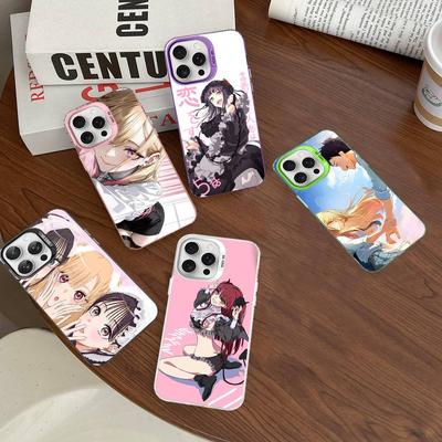 Anime My Dress Up Darling Handyhülle Für iPhone 16 15 14 13 12 11 Pro Max 17 Plus Bunte Hülle