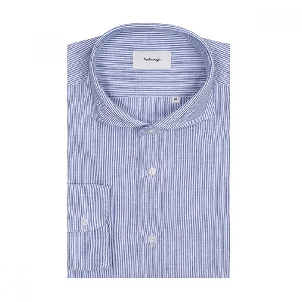 Vanbrough Luxury Linen Stretch Stripe Shirt Bossg1050 Bu 